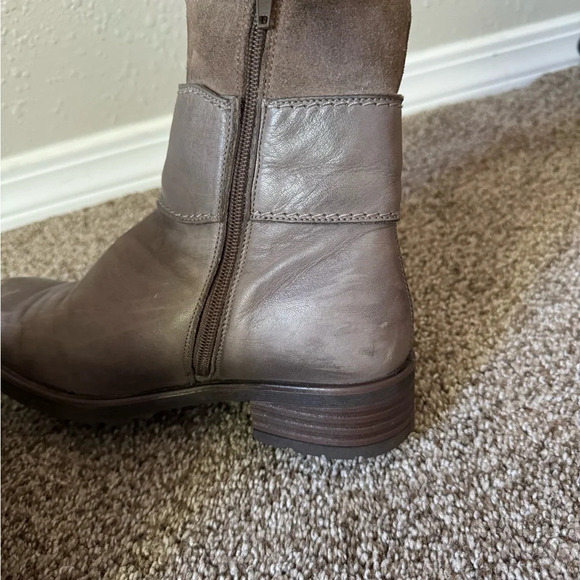 Jafa 489 Cactus Ankle Boots Size 38 Taupe Leather Sundance - Picture 6 of 11